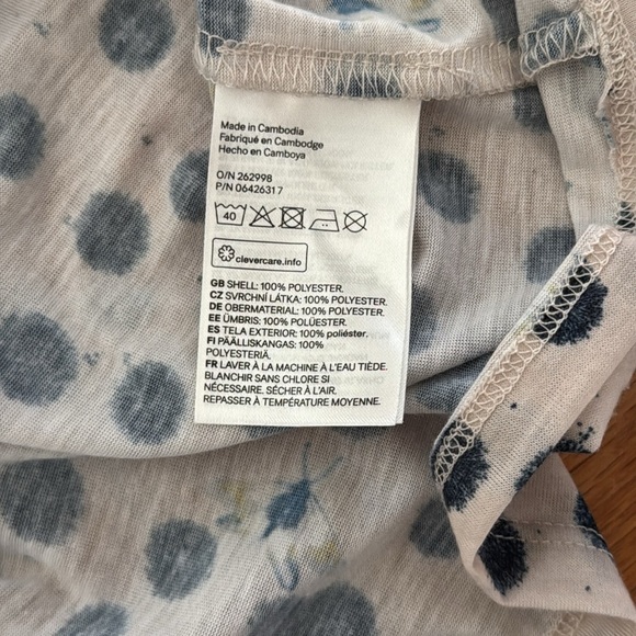 H&M x Anna Glover | Loose Fit Tunic Top | Wide Sleeve | Size M - Picture 3 of 5